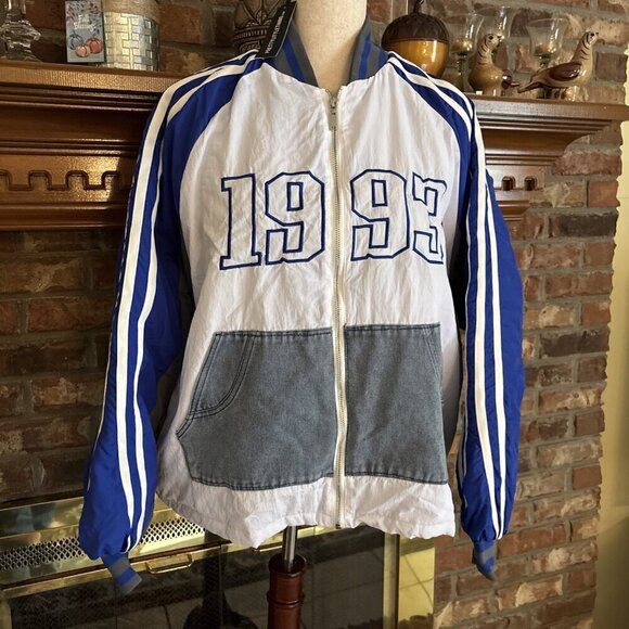 PrettyLittleThing Jackets & Blazers - pretty little thing blue 1993 Puffer Jacket Size 8 Medium NWT